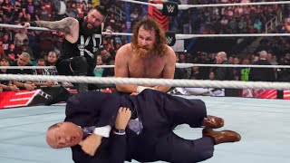 Sami Zayn & Kevin Owens Attacks Paul Heyman & Insult Roman Reigns WWE Raw 2023 Highlights