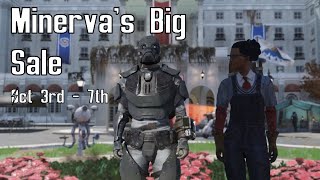 Fallout 76 Minervas Big Sale Location Covert Scout Armor BOS recon Jetpack