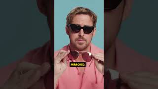 RYAN GOSLING ON THE IMORTANCE OF KEN WEARING SUNGLASSES | BARBIE MOVIE #shorts