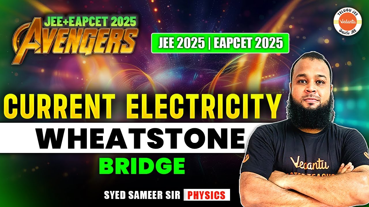 Current Electricity Class 12 | Wheatstone Bridge | JEE Physics | AP ...