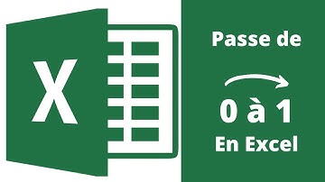 Formation Excel débutant gratuit - les bases d