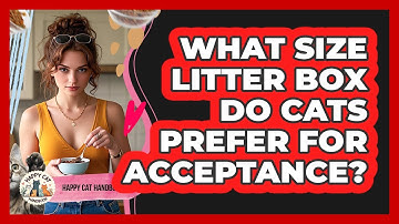 What Size Litter Box Do Cats Prefer For Acceptance? - Happy Cat Handbook