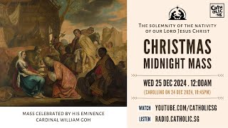 Catholic Mass Online - Christmas Midnight Mass (24 Dec 2024)