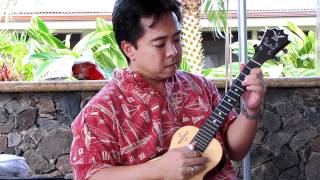 Slack Key Lullabye @ George's workshop  MVI 4821 chords