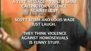 STIRM &amp; WADE LAUGH AT LGBT VIOLENCE