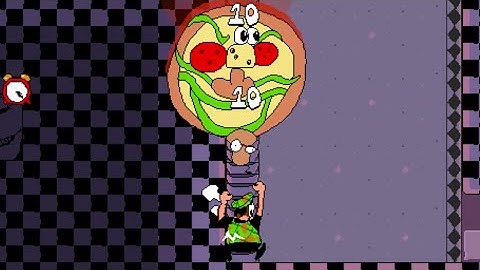 Pizza Tower : John Gutter Lap 3 P rank (Lap HELL Hotfix mod)