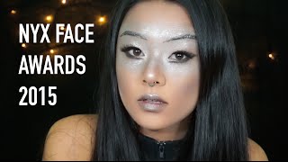 NYX FACE AWARDS 2015 ENTRY: FUTURISTIC SPACE MAKEUP | theroyalhiness