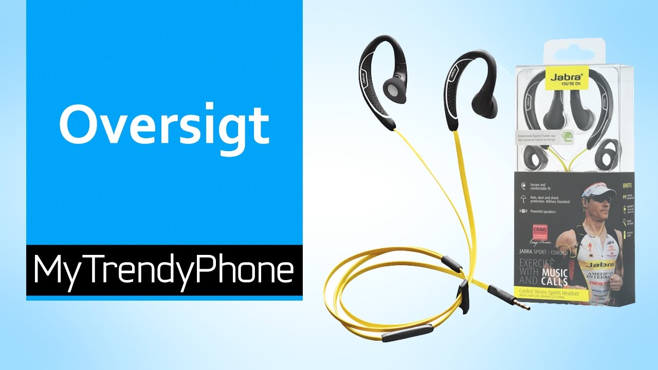 Jabra Sport Corded Stereo Headset YouTube