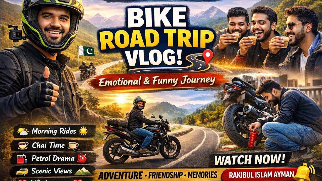👉 This Bike Trip Changed My Life Forever 😳 | Emotional & Funny Road ...