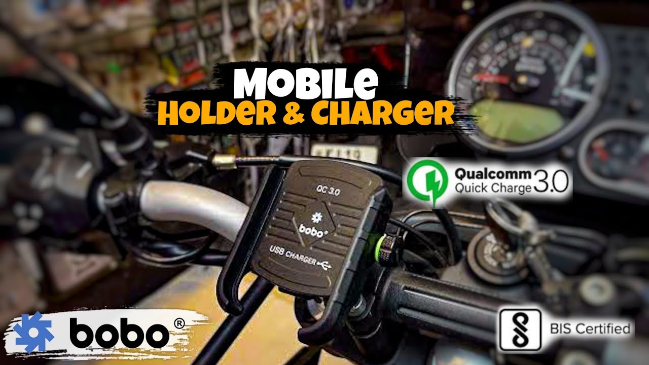 Best Mobile Holder for Royal Enfield BOBO GEARS JAW GRIP Unboxing