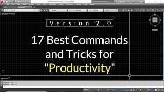 Best Commands & Tricks of AutoCAD for Productivity