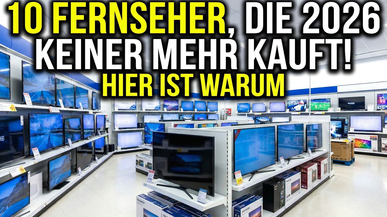 10 Fernseher, Die 2026 NIEMAND Mehr Kaufen Sollte (Hier Ist Warum)