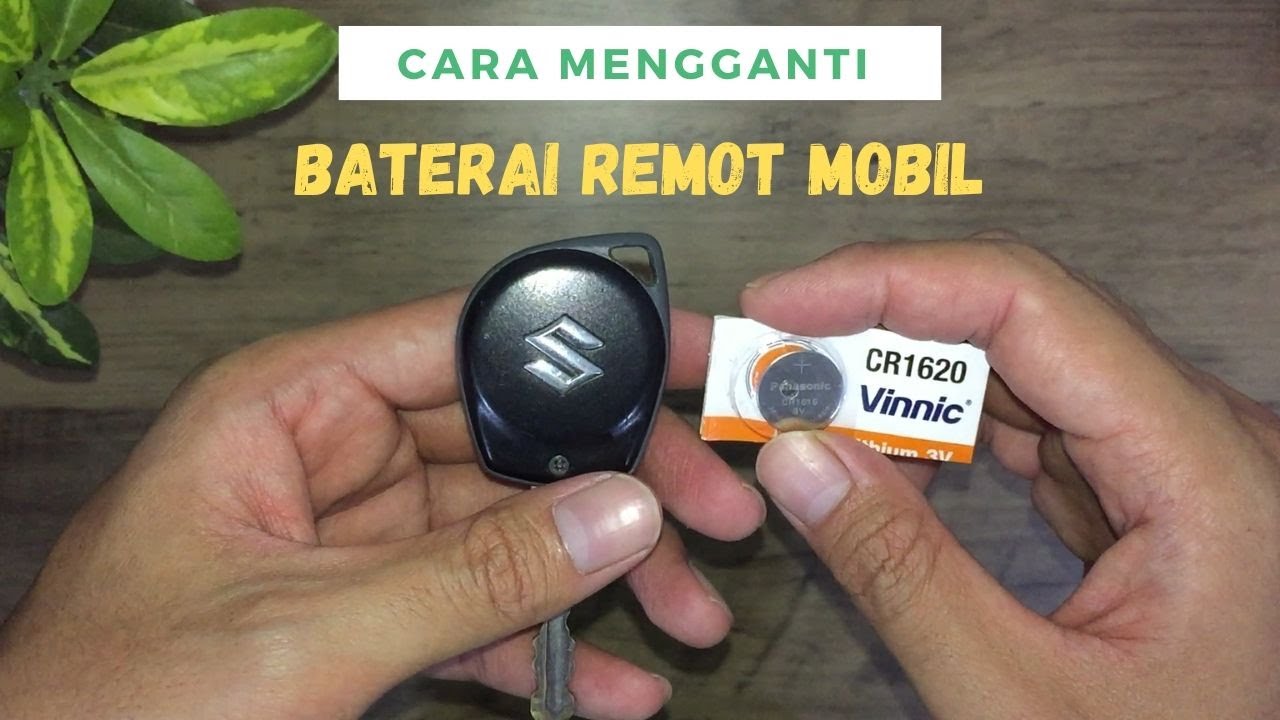  Cara  mengganti baterai remot mobil  Ertiga  Swift SX4 