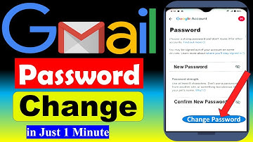 Gmail Password Change | Gmail ka Password Kaise Change Kare | How to Change Gmail Password