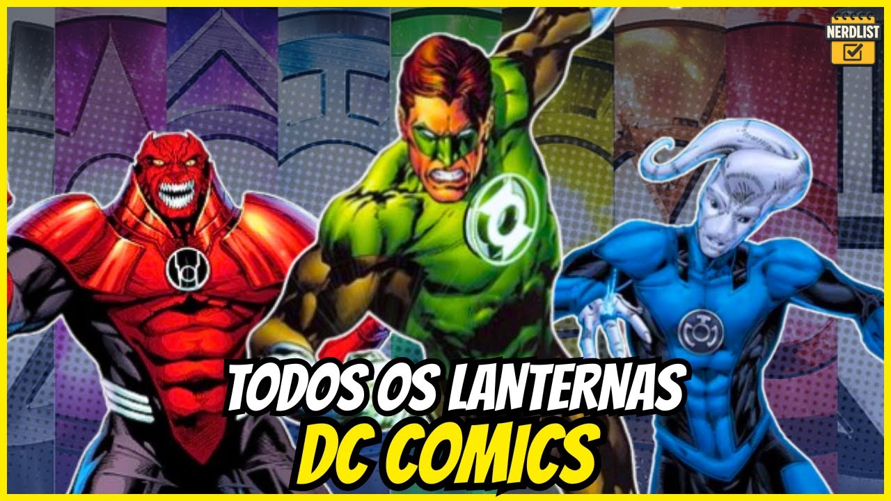 TODOS os Lanternas e Suas Cores EXPLICADOS em Detalhes! - YouTube