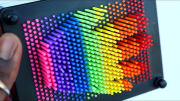 DIY How To Make Pin Art Finger Family Kids And Toddlers Toys Play Foam