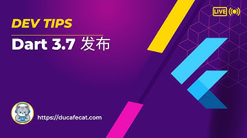 Dart 3.7 发布 | flutter教程