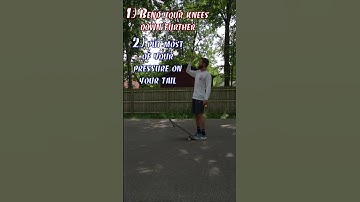 How to Ollie higher | Skateboarding #shorts