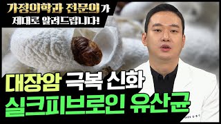 32세에 대장암 판정.. '실크피브로인 유산균' 제대로 알고 먹자😊 | TV 주치의 닥터 지.바.고 375 회