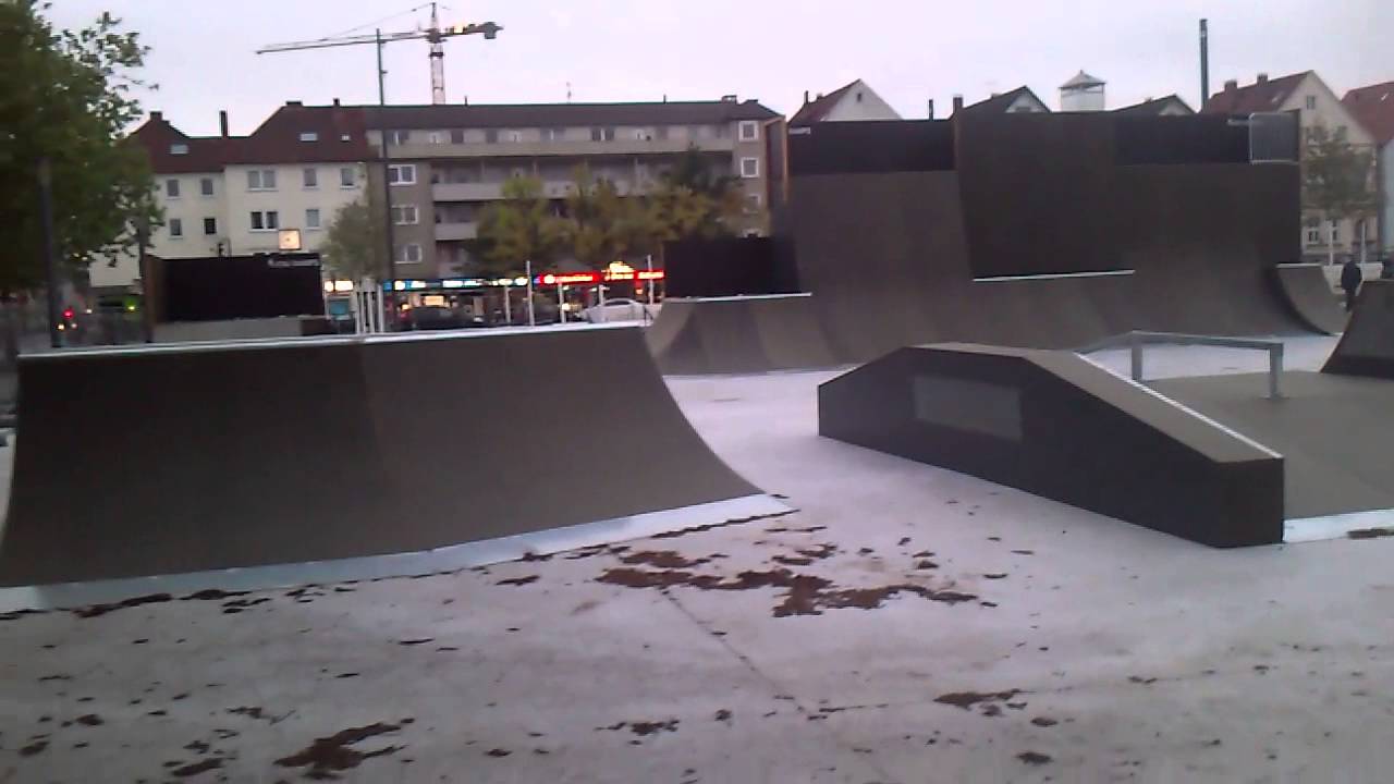 At The Skatepark In Bielefeld Youtube