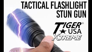 Tiger-USA Xtreme® TD 1108 Tactical Flashlight Stun Gun