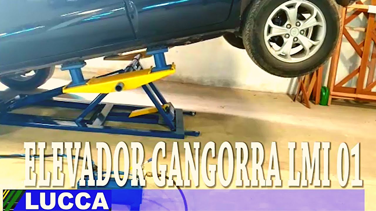 ELEVADOR AUTOMOTIVO GANGORRA para ESTÉTICA e MECANICA 🚗🔨#Luccamontagens ...