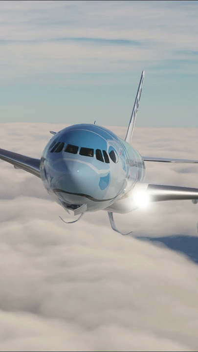 ANA (All Nippon Airways) A380 A330| Microsoft Flight Simulator #shorts #aviation #ana #a380 #mfs