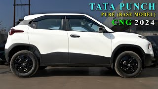 Tata Punch Pure CNG 2024 | Most Selling Model | Features | Price | Mileage | Bootspace