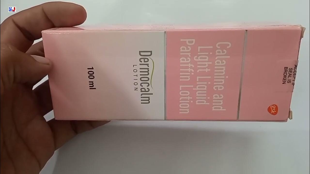 Dermocalm Lotion Calamine and Light Liquid Paraffin Lotion Uses