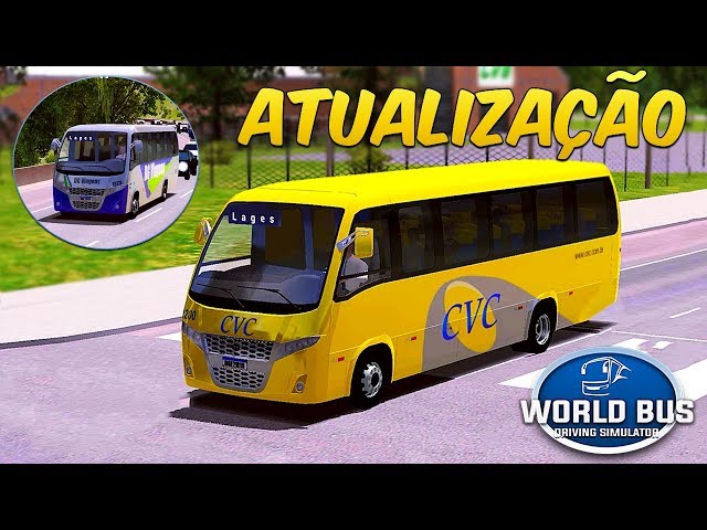 World Bus Driving Simulator - ônibus escolar ao extremo Passando pelos  ATOLEIROS! 