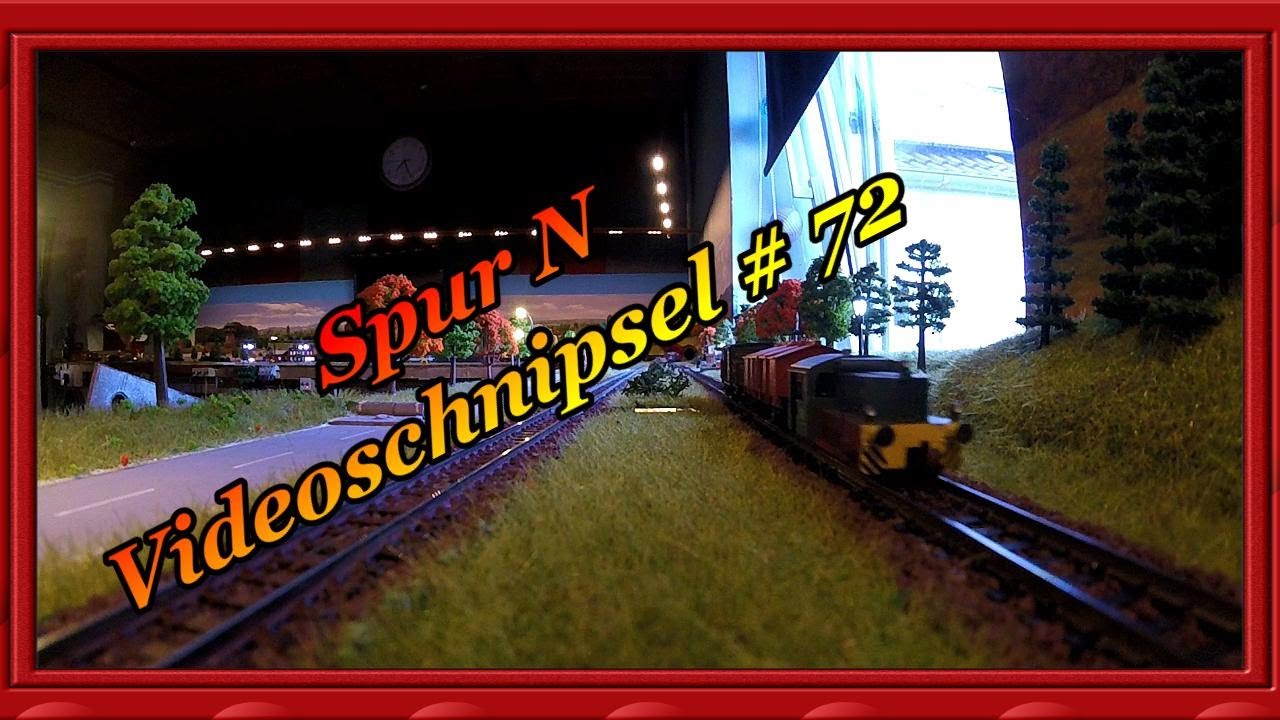 Glück ⚒️Auf Spur N 1:160 Modelleisenbahn Digital Fahrvideo Videoschnipsel # 72