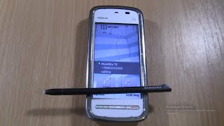 Nokia 5230 Incoming Call With Samsung Stylus