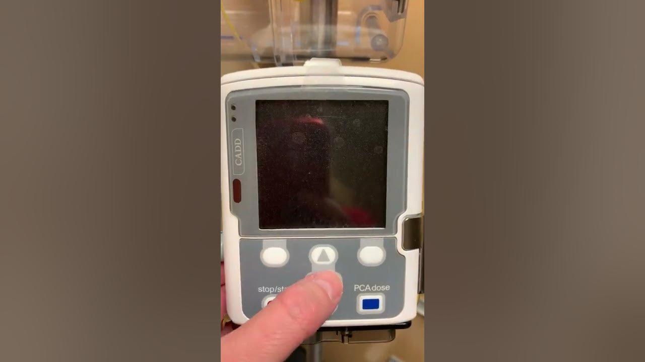 CVMC CADD Solis Epidural Pump YouTube