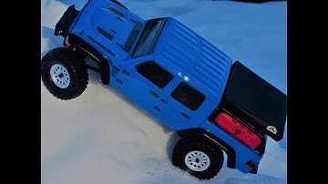 Axial SCX24 NEW Jeep Gladiator 1/24 RC Rock Crawler TEST RUN! HOW GOOD IS IT????