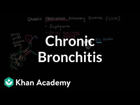 What is chronic bronchitis? | Respiratory system diseases | NCLEX-RN | Khan Academy