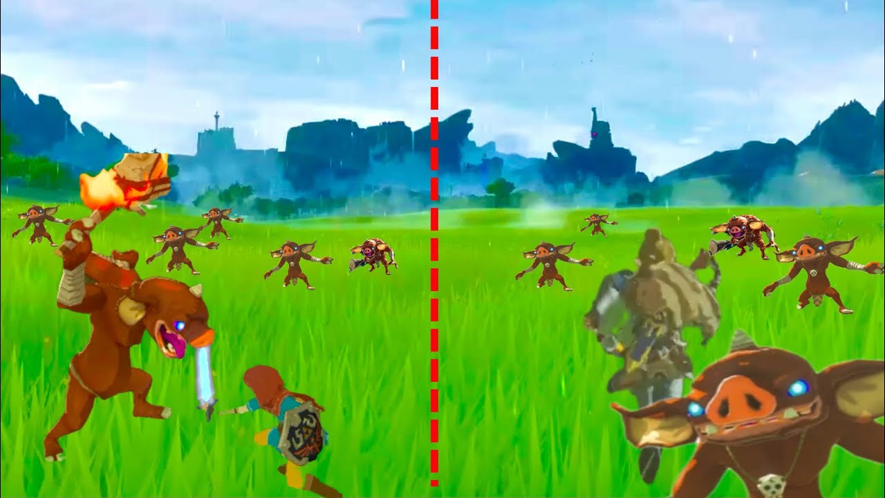 Wer besiegt mehr Bokblins in 10 Minuten (Mit Theo)