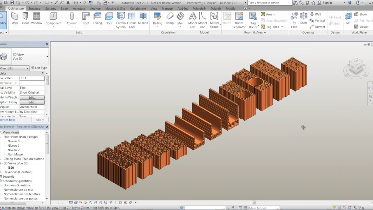 LE BIM : Démonstration d'objets Bim via Polantis - YouTube