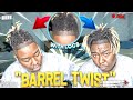 HOW TO: Barrel Twist Dreads Yourself