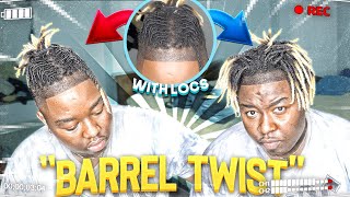 HOW TO: Barrel Twist Dreads Yourself