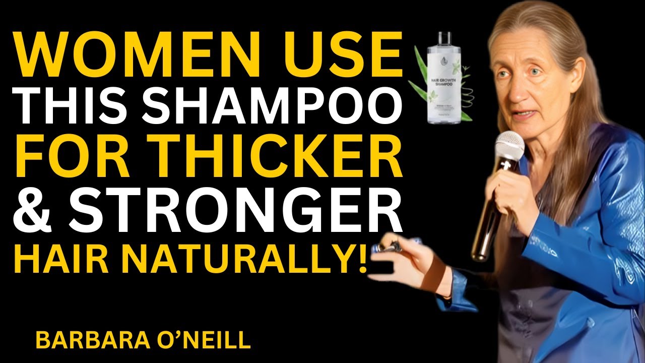 JUST THESE 4 Shampoos That Naturally Reactivate Hair Growth | Barbara O’Neill