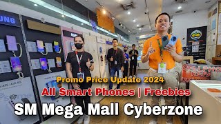 Promo Price Update 2024 | SM Mega Mall Cyberzone | All Smartphones | iPhone | Samsung | Xiaomi