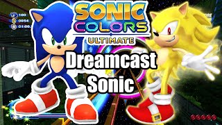 Sonic Colours Ultimate - Dreamcast Sonic Sonic Colours Ultimate - Dreamcast Sonic
