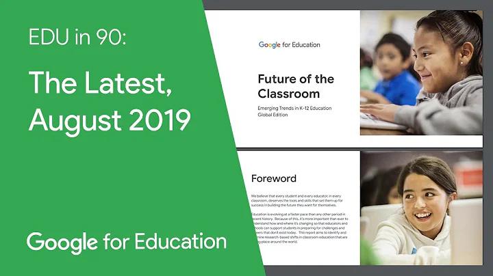 EDU in 90: The Latest, August 2019