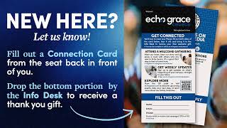 Join Us LIVE at Echo Grace Church | 11am