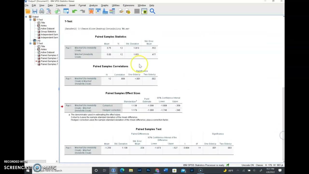 8 2 spss assignment 4 comparing means