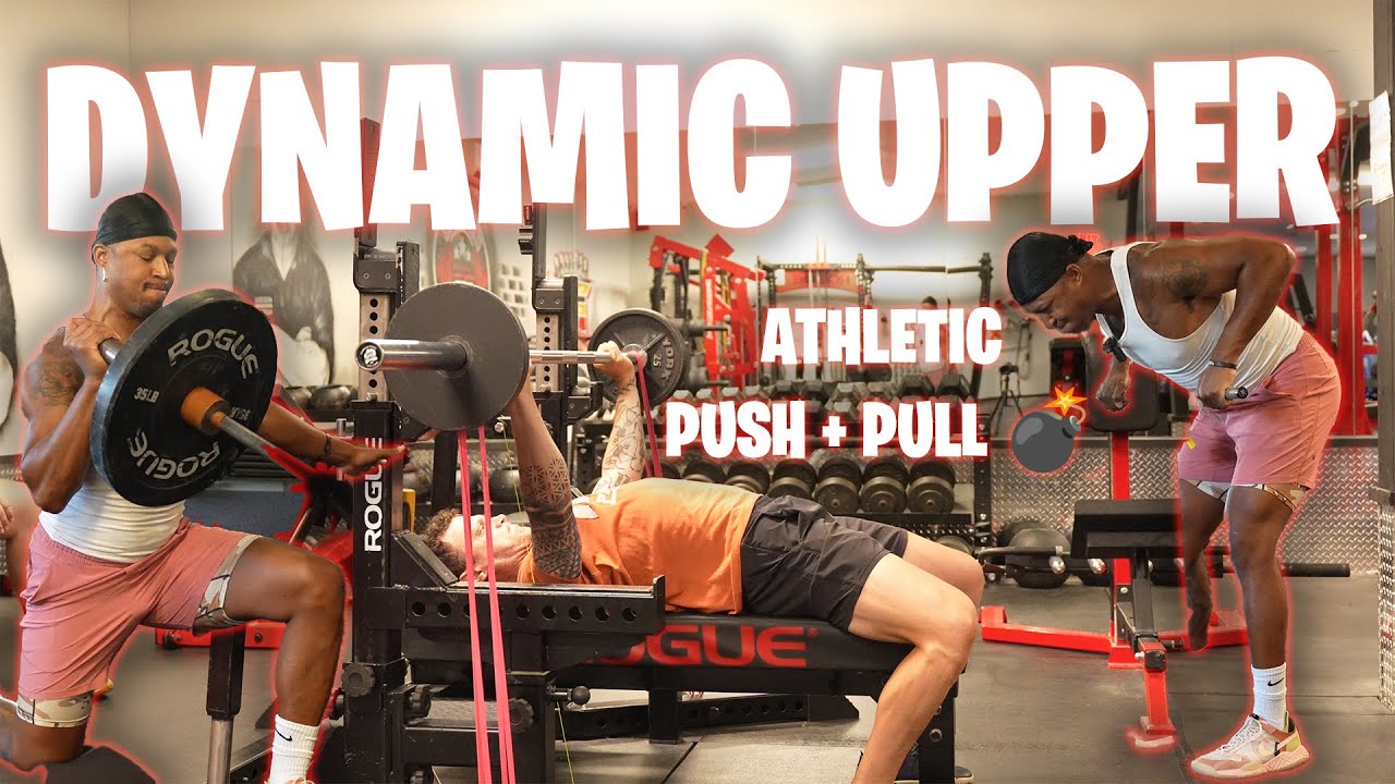 Explosive Upper Body Training | Speed Bench & Power Supersets - YouTube