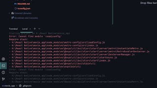 Error cannot find module 'cosmiconfig' - React Native