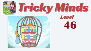 Tricky Minds Level 46 - Free The Caged Bird 🧠 | Walkthrough