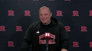 Rutgers TE coach Scott Vallone: Spring 2025