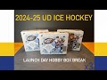 UD Ice Hockey 2024-25 - Launch Day Hobby Box Break! (x3)